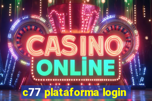 c77 plataforma login